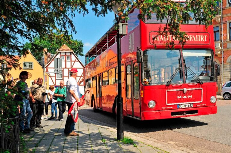 Stadtrundfahrt in Dresden | Doppeldecker Bus